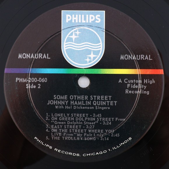 Johnny Hamlin Quintet, A Hip Trip Down Some Other Street LP Record PHM 200-060 - Picture 10 of 16